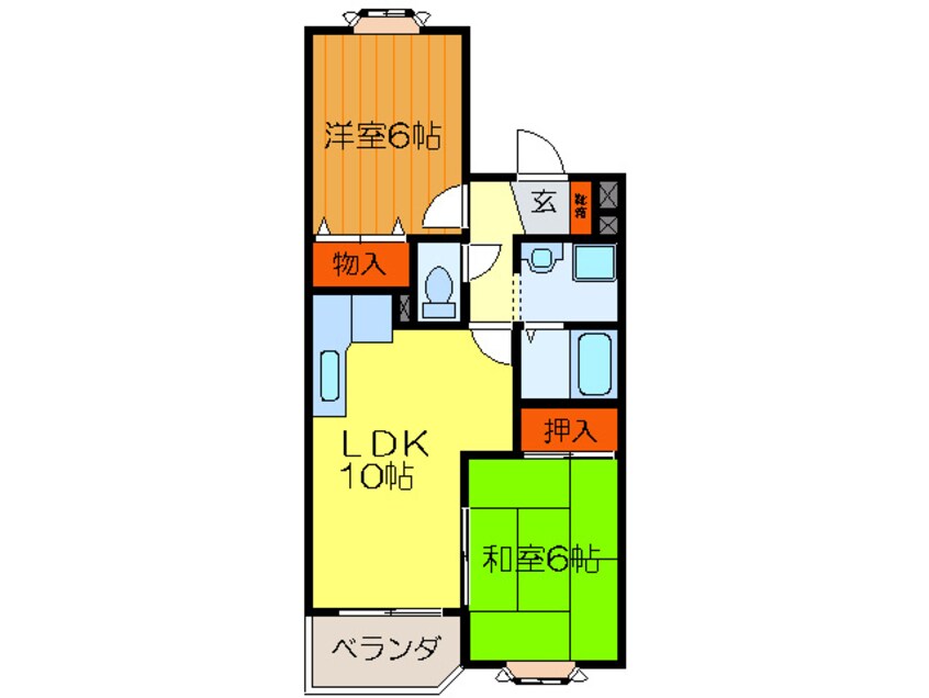 間取図 ヴィラエムズ