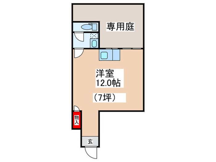間取り図 仮）新今里二丁目の空間