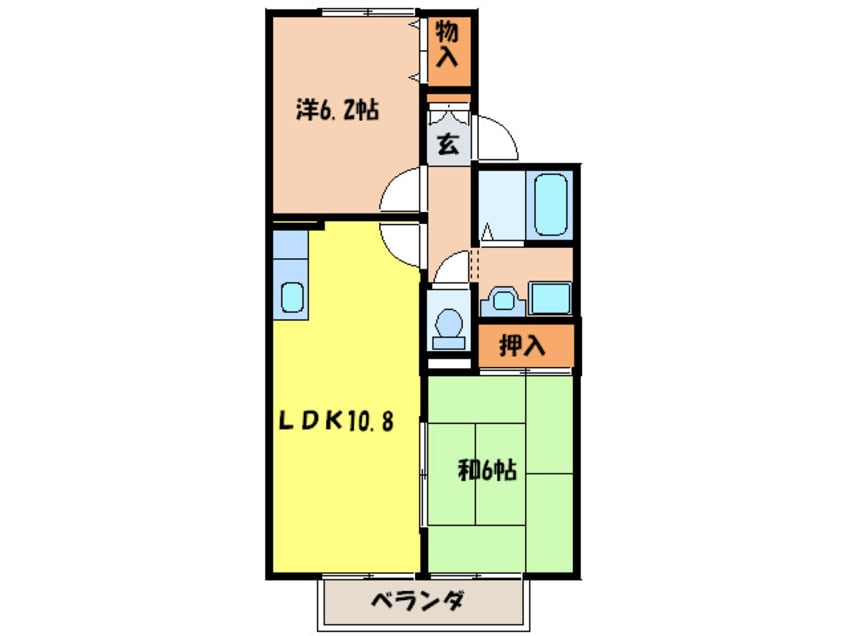 間取図 ヘロンズア－ク