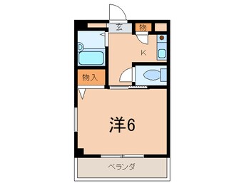 間取図 プチソレイユ