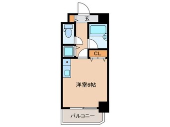 間取図 ウエスト・ポイント