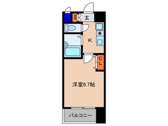間取図 プレサンス京都駅前Ⅱ(404)