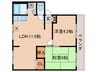 エスポワ－ル 2LDKの間取り