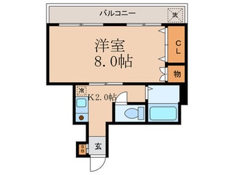 間取図 ヤマシナア－バンコテ－ジ