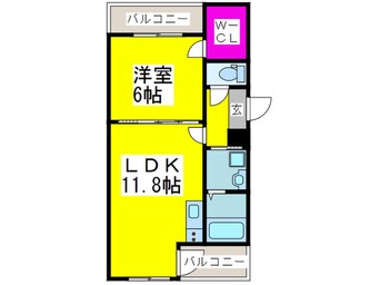 間取図 フジパレス堺今池Ⅱ番館