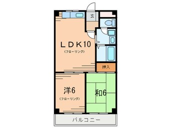 間取図 バンベールコート