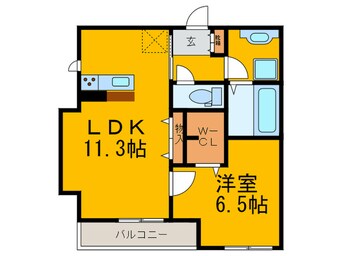 間取図 グランエスポワール寿