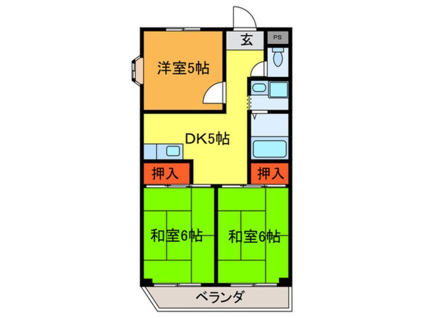 間取図 マンション吾光