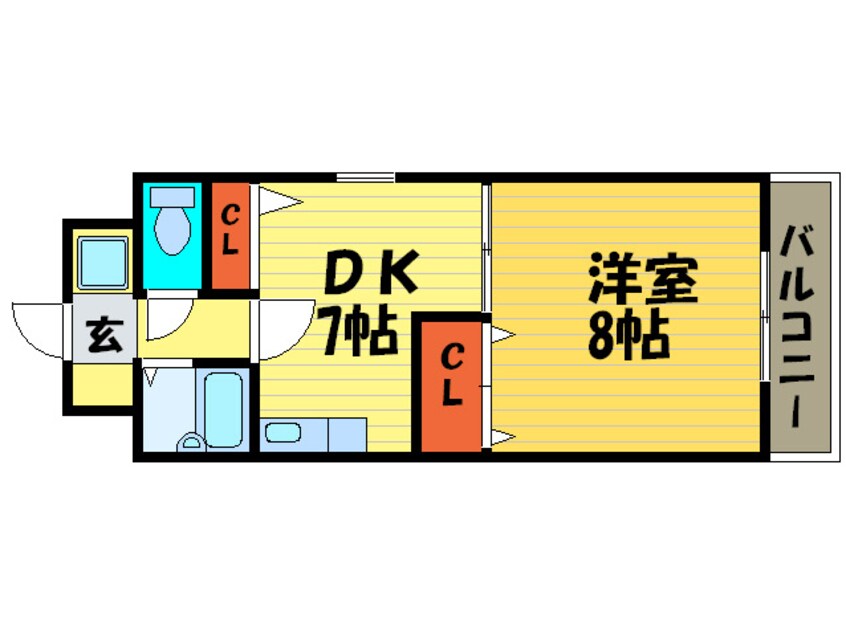 間取図 ファミ－ルトヤマ(2F－5F)