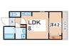 H-Maison大蓮南Ⅱ 1LDKの間取り