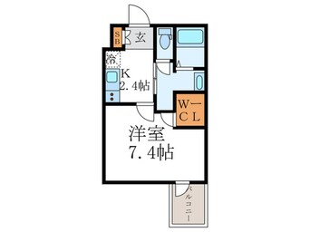 間取図 ウェルスクエア京都西陣WEST