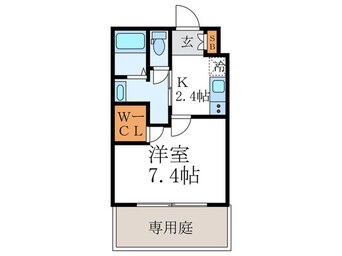 間取図 ウェルスクエア京都西陣WEST