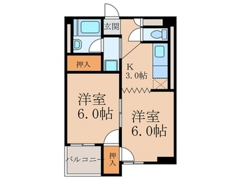間取図 新大阪川島マンション
