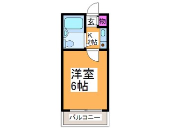 間取図 ロイヤルハイツ住吉