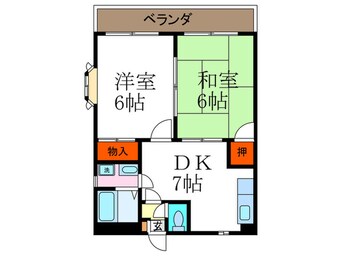 間取図 ハイツハ－ベスト