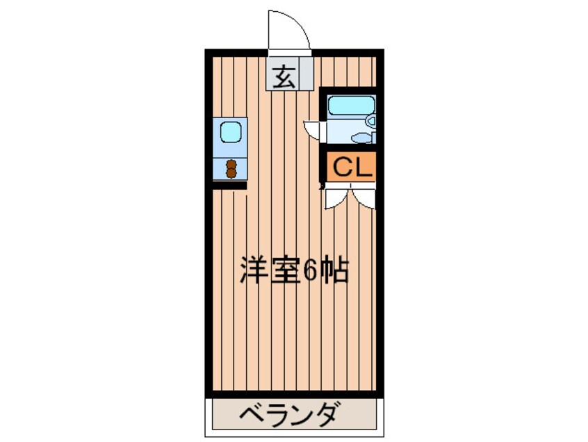 間取図 ゼウス千里山