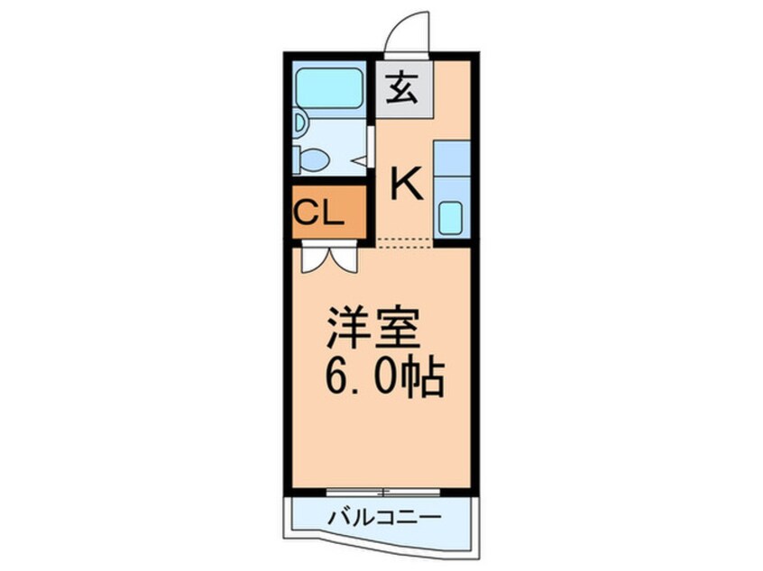 間取図 ゼウス千里山