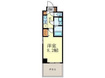 間取図 ﾒｿﾞﾝ･ﾄﾗｽﾄ京都梅小路公園（101）