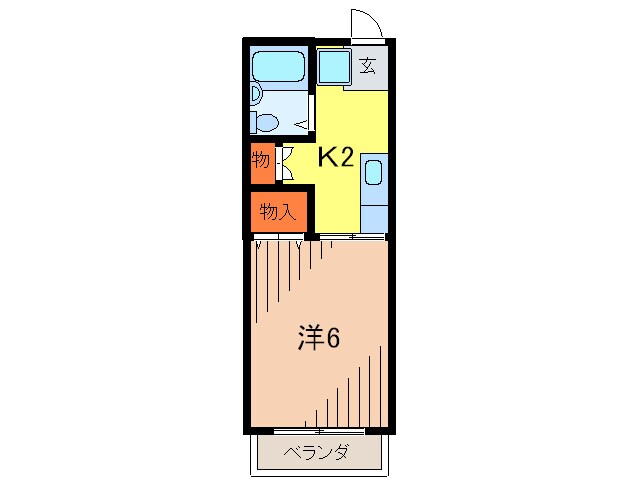 間取り図 シティハイムケント