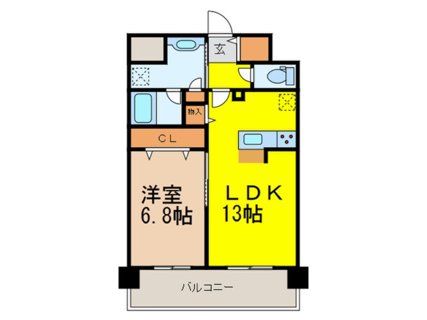 間取図 幸ｃｏｕｒｔ森ノ宮