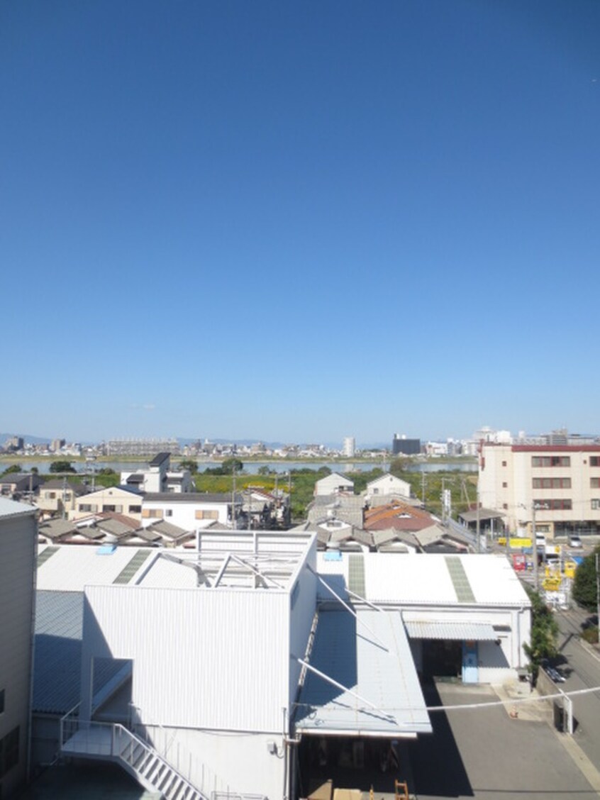 室内からの展望 昭和グランドハイツ大淀