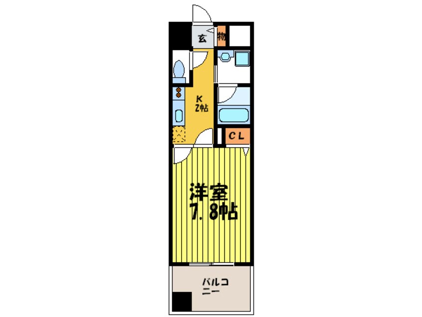 間取図 CASSIA住道