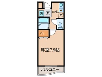 間取図 セゾンコ－ト春木