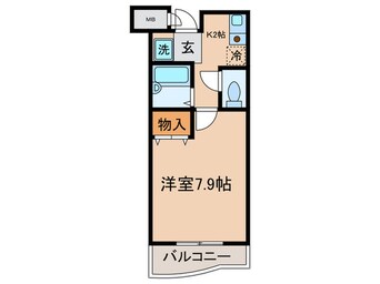 間取図 セゾンコ－ト春木