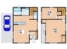 野里町一戸建２ 2LDKの間取り