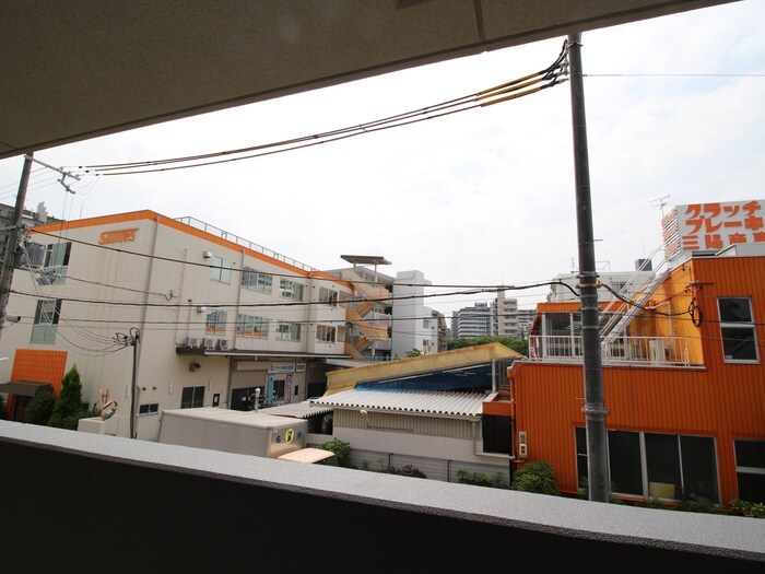 室内からの展望 ハーヴェスト江坂