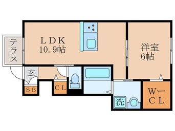 間取図 クレリア