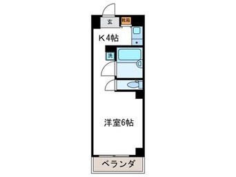 間取図 プルミエール五条桂