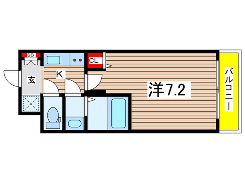 間取図 AILE南武庫之荘west