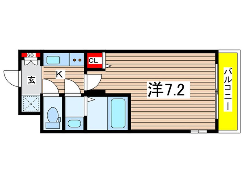 間取図 AILE南武庫之荘west