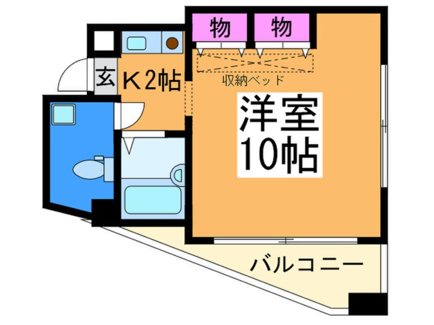 間取図 ホワイトハウス公園前