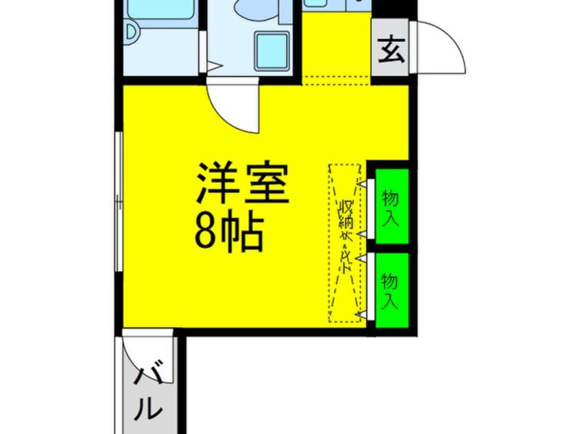 間取図 ホワイトハウス公園前