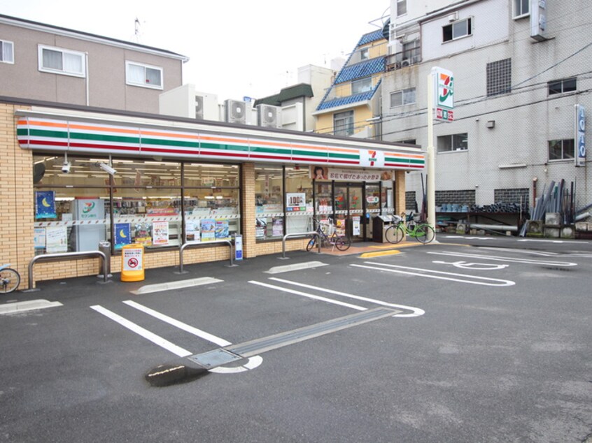 セブンイレブン長居西店(コンビニ)まで600m プレミ－ルマンション