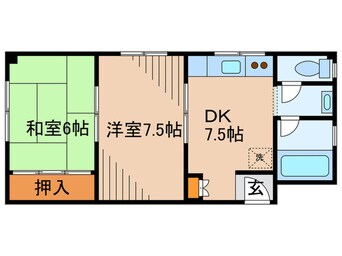 間取図 長沢マンション