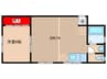 長沢マンション 1DKの間取り