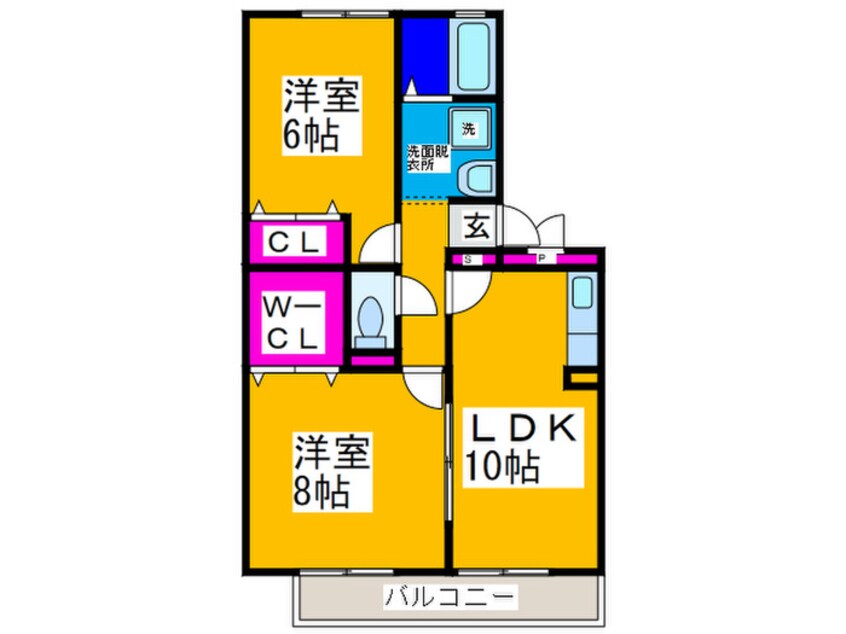 間取図 エスポワ－ル