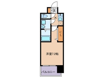 間取図 ﾌｧｽﾃｰﾄ都島ベルズ(803)