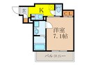 エイペックス新大阪（１００４）の間取図