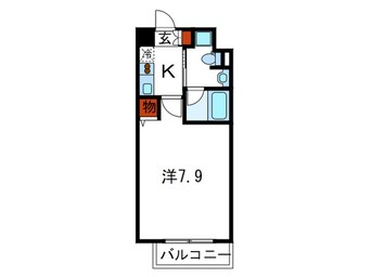 間取図 プロシード兵庫駅前通