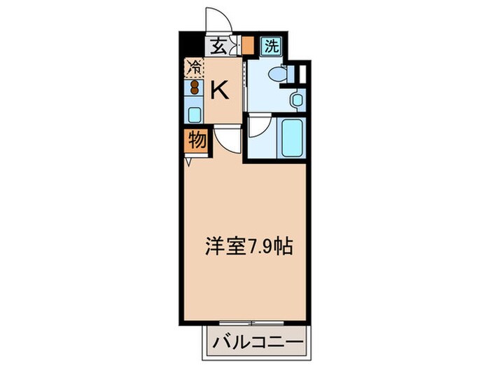 間取り図 プロシード兵庫駅前通