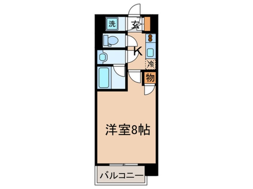 間取図 プロシード兵庫駅前通