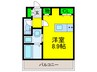 リレックス北清水 1Rの間取り