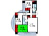 ｸﾞﾚｲｽﾌｫ-ﾄ桃山台(303) 3LDKの間取り
