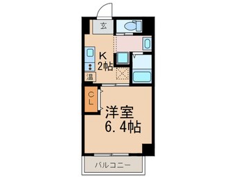 間取図 みおつくし西梅田Ⅳ