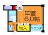 パティオ四條畷 1Rの間取り