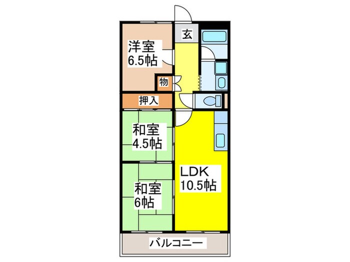 間取り図 グランド・メゾン曙
